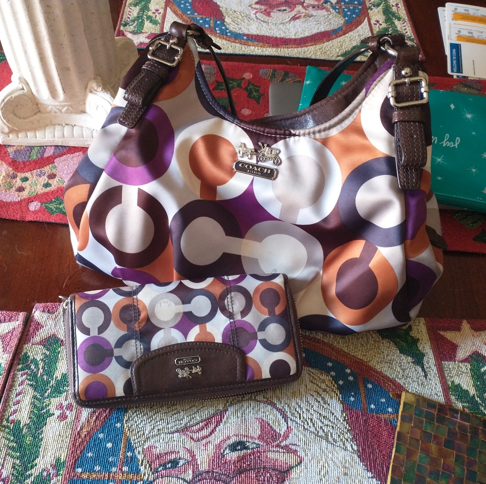Coach Purse with matching wallet